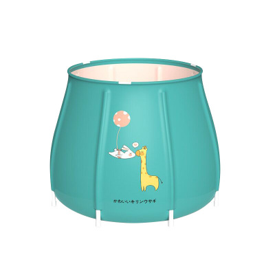 绿之源折叠泡浴桶PVC浴室用品套件浴室成人加厚沐浴桶卫生间泡澡桶洗浴盆家用收纳洗澡桶浴缸汗蒸箱洗澡神器