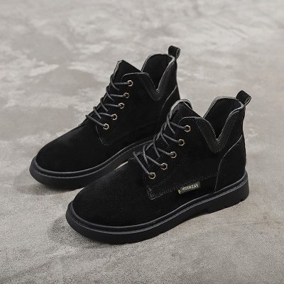 迪鲁奥（DILUAO)网红女复古英伦风百搭超火秋季2021新款时尚休闲舒适防滑耐磨轻便潮流瘦瘦子学生1