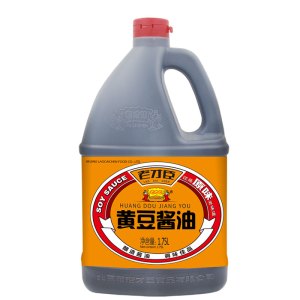 老才臣(LAOCAICHEN) 黄豆酱油1750ml/1.75L桶 大桶家常红烧排骨上色调料酿造酱油