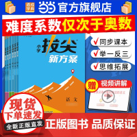2025春新版小学拔尖新方案一二三四五六年级上下册语文数学英语人教版北师版教材同步尖子生高分一课一练视频课程讲解练习册