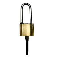 鸿灵睿芯 GS06 合金+铜 40mm*35mm 挂锁 (计价单位:个)黄色