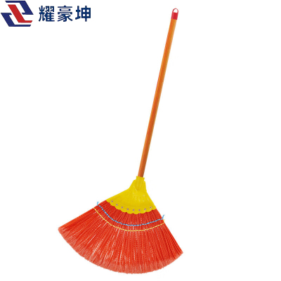 耀豪坤木柄塑料头扫把yhks/把