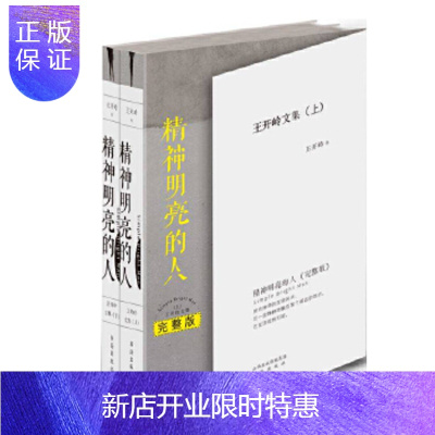 惠典正版精神明亮的人：王开岭文集（完整版）山西人民出版社发行部王开岭