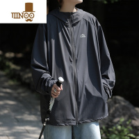 YANXU薄款冰丝防晒衣男夏季山系户外潮牌宽松日系原宿连帽外套