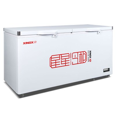 星星(XINGX)618升大容量卧式冷柜保鲜冻货零下26度商用冰柜冷藏冷冻转换柜BD/BC-618GD