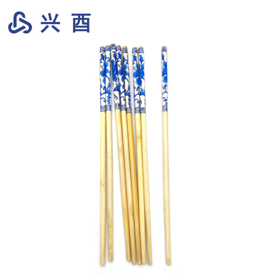 兴酉 一次性青花圆筷 6*235mm 双