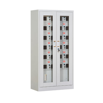 慧采云 钢制24门手机充电柜电子设备对讲机管理柜手机保管箱存放箱手机寄存柜