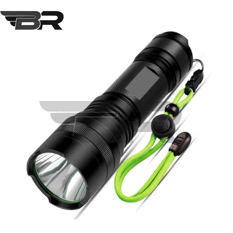 BR勃瑞/强光露营多功能手电筒/可充电式/个