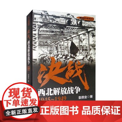 决战 西北解放战争 袁德金 著 政治军事