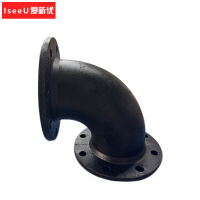 爱新优 双盘铸铁弯头 DN100(个)