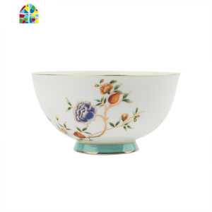 安娜16点家用餐具碗碟套装陶瓷礼品欧式复古盘子小 FENGHOU 10.5英寸盘(黑)