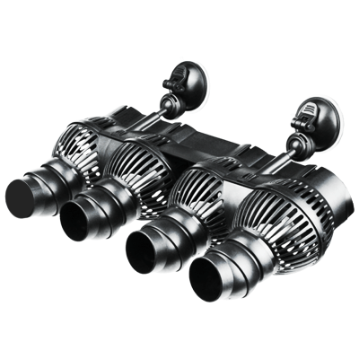 鱼缸造浪泵冲浪泵大功率小型抽粪打浪器四头造浪磁铁吸盘