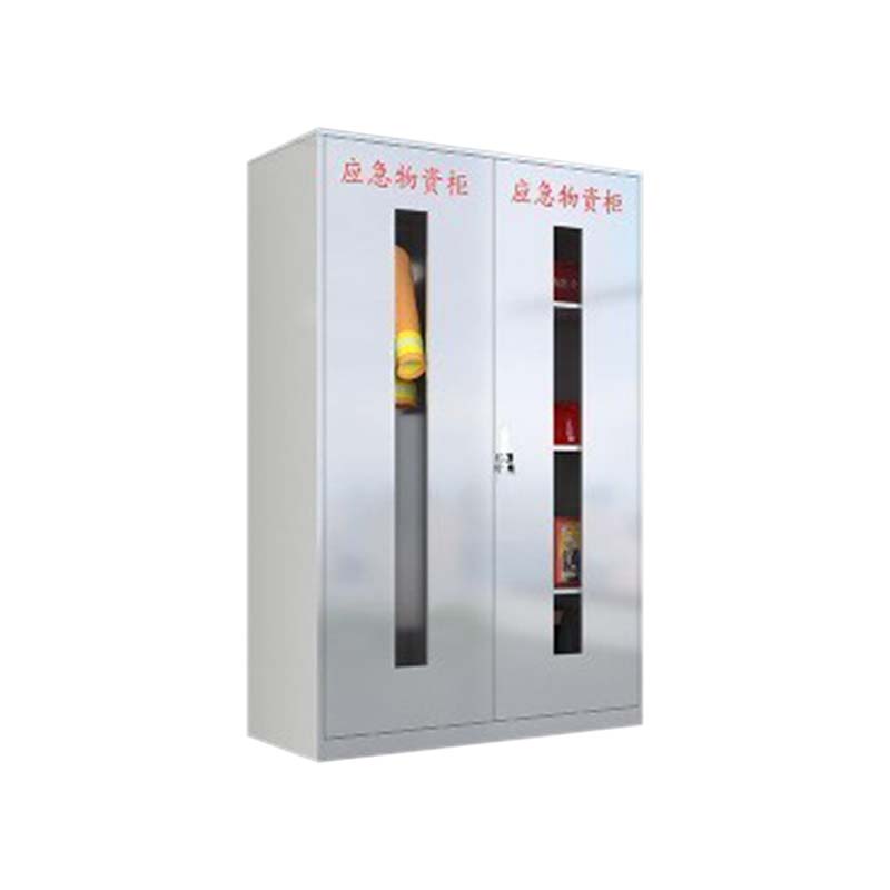 乙壬304不锈钢应急物资柜消防救援器材箱防护用品柜室外消防柜高1650*宽1090*深460(加厚201材质)不含器材