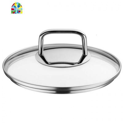 德质汤锅奶锅盖15/17/19/21/23/25/32cm防爆可视钢化玻璃锅盖 FENGHOU 锅口内径27cm