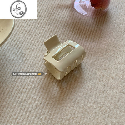 JiMi韩国方形醋酸发夹女后脑勺抓夹小号ins发抓半扎发鲨鱼夹发卡