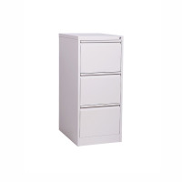 臻远三抽资料柜文件柜 ZY-KLP-G103 1030*455*620灰白色厚度0.6mm