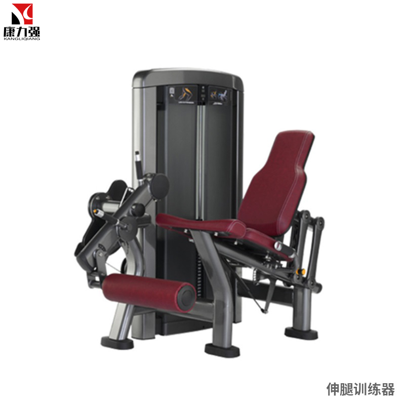 康力强LS511商用坐式腿部伸展踢腿股四头肌肉专项训练局部型力量器械