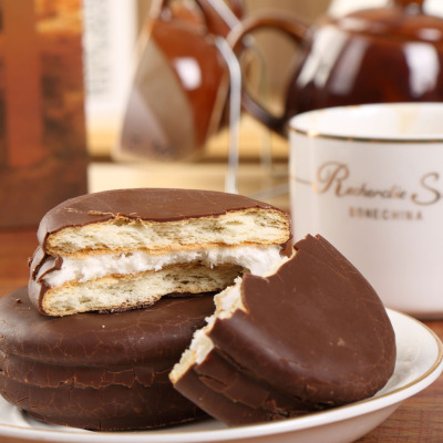 达利园巧克力派300g注心蛋糕零食早餐小面包早餐食品糕点心