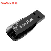 闪迪(Sandisk)U盘 酷邃 CZ410 高速USB3.0读取速度100MB/s 内置加密软件 时尚设计 64GB