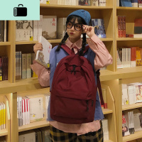 书包女大学生韩版原宿ulzzang高中初中生双肩包ins风可爱电脑背包NEW LAKE