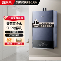 万家乐16LRL1S智慧热力零冷水变频增压AI半管节能 APP远控