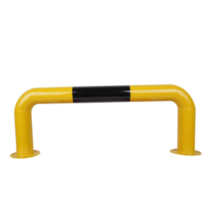 鑫环境 U型80CM普通款壁厚1.5mm钢管护栏挡车防撞栏道路隔离栏车间防护栏U形桩挡车器