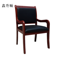 鑫升顺会议椅现代椅子皮面靠背椅将军椅[工厂现做 7天内发货]