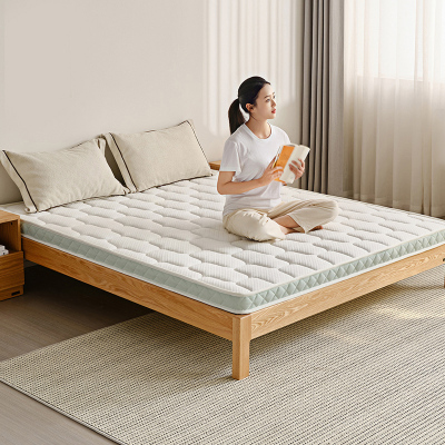 全友家居 薄款3护脊椰棕床垫1.35x2米单人宿舍学生席梦思床垫