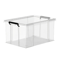 铁洋 透明直角抗压收纳箱 80L(65*43*34.7cm) 个