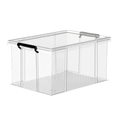 铁洋 透明直角抗压收纳箱 80L(65*43*34.7cm) 个