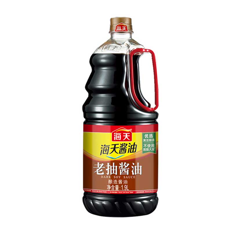 海天老抽酱油1.9Ll家用厨房蒸鱼炒菜凉拌海天酱油