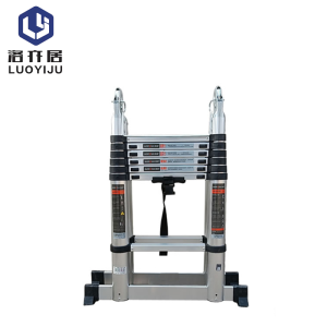 铝合金伸缩梯 人字梯2.5米直梯5米TZ08/个