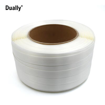 DUALLY 柔性聚酯纤维重型打包带 高强度纤维打包带 10KG 16mm纤维带850米/卷
