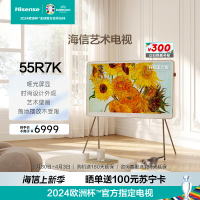 海信 55R7K 55英寸 时尚设计外观艺术壁画艺术电视电视机