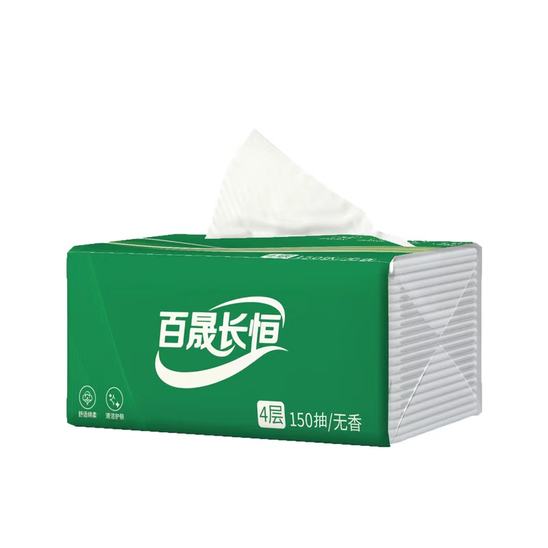 百晟长恒BSCH-C20抽纸4层150抽每包 152mm*190mm