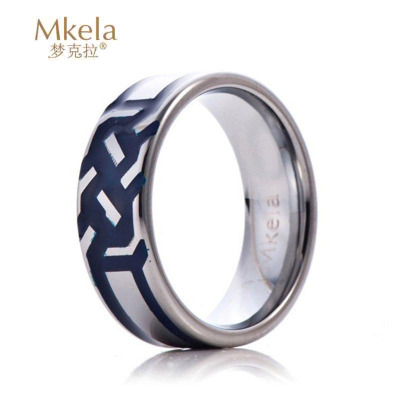 梦克拉Mkela 钨金戒指 后现代 男士