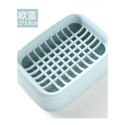 家柏饰(CORATED)卫生间创意香皂盒浴室肥皂沥水免打孔皂架家居用品洗衣皂托香罩盒