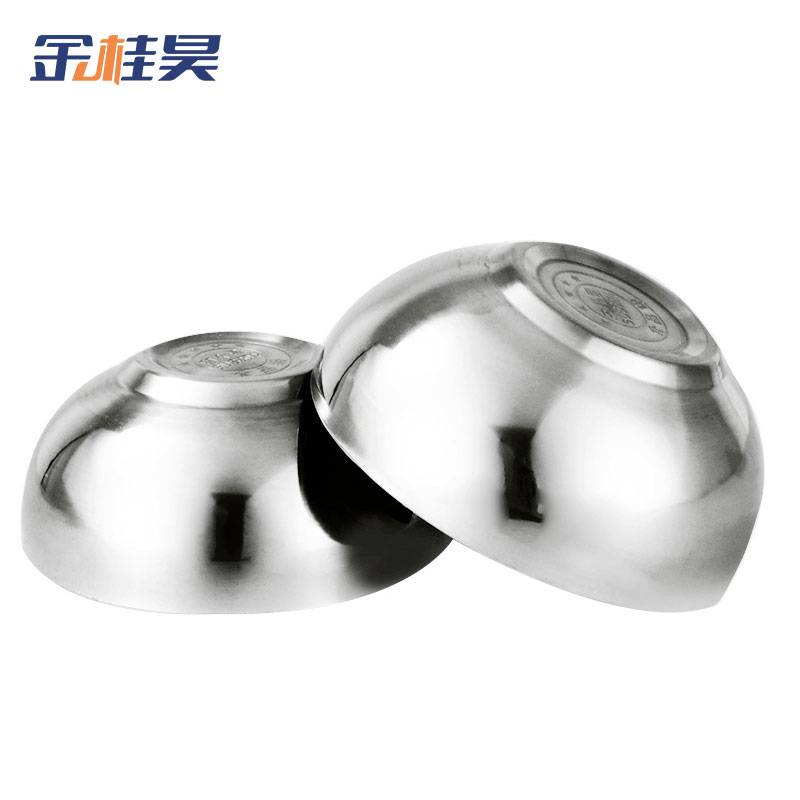 金桂昊 304不锈钢碗 亮光 碗 11.5cm 个