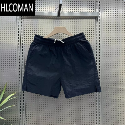 HLCOMAN潮牌高级感运动短裤男夏季速干跑步健身三分裤外穿冰丝休闲四分裤