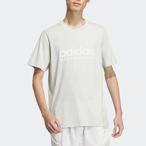 ADIDAS阿迪达斯短袖T恤运动休闲针织圆领男女上衣JI9072 D