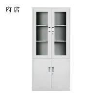 府店钢制文件柜档案柜财务凭证柜带锁储物柜铁皮柜书柜大器械文件柜
