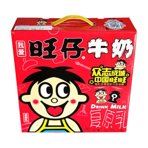 旺旺旺仔牛奶整箱245ml*12罐铁罐装早餐牛奶儿童牛奶含乳制品整箱