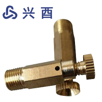 兴酉 暖气手动排气阀 1分*34mm 个