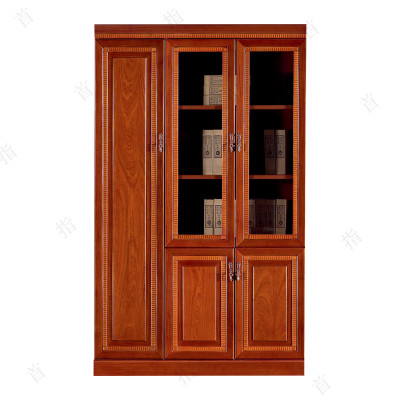 首指(SZ)木质文件柜/办公柜/三门书柜E-7103左木门