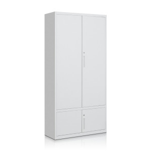 慧采云 办公家具优质钢制下档凭证柜办公柜铁皮柜文件柜柜子档案资料柜850*390*1800mm