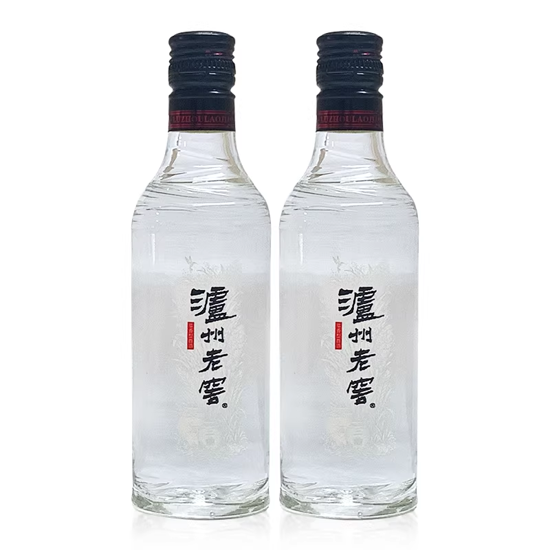 泸州老窖 黑盖二曲 42度125ml*2瓶 浓香型白酒