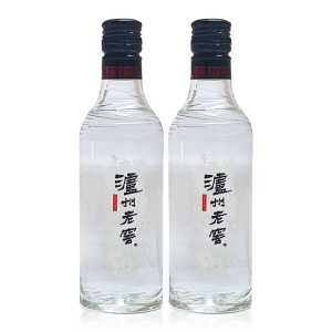 泸州老窖 黑盖二曲 42度125ml*2瓶 浓香型白酒