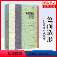 [正版] 色面造形 岩彩绘画形式骨架 胡明哲著 中国岩彩绘画语言研究教程 色彩色面造型岩彩教程色彩搭配平面创造图形