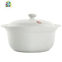米线砂锅可高温陶瓷煲汤锅炖锅明火家用燃气炖肉煲仔饭小沙锅 FENGHOU 1300ML口径19cm高9cm