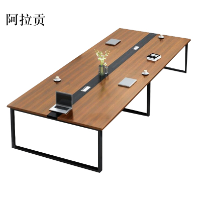 阿拉贡会议桌长桌工作桌洽谈桌2米会议桌[工厂现做 7天内发货]